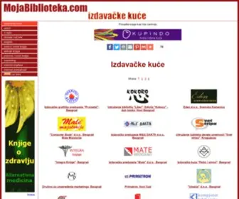 Mojabiblioteka.com(Moja Biblioteka) Screenshot