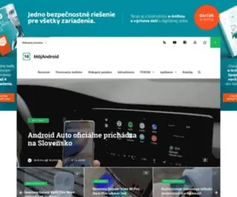 Mojandroid.sk(Najčítanejší portál o Androide na Slovensku) Screenshot