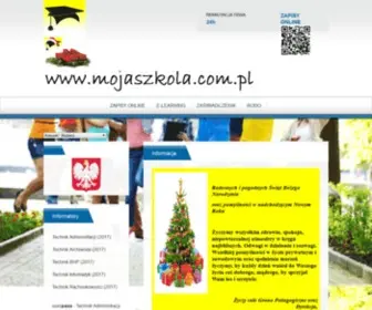 Mojaszkola.com.pl(Policealna Szkoła w) Screenshot