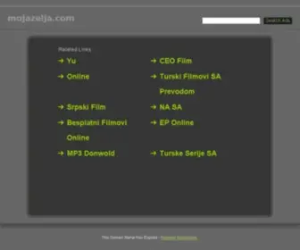 Mojazelja.com(Moja Zelja) Screenshot