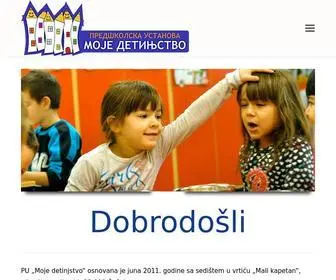 Mojedetinjstvo.edu.rs(Pred) Screenshot