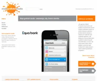 Mojegrafickestudio.cz(Moje grafické studio) Screenshot