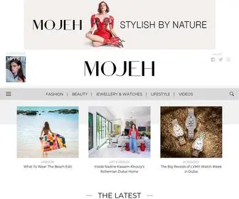 Mojeh.com(MOJEH Magazine) Screenshot