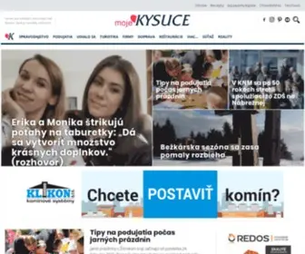 Mojekysuce.sk(Kysučan) Screenshot