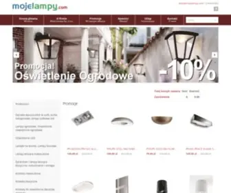 Mojelampy.com(Sklep internetowy oferuje oĹwietlenie) Screenshot