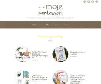 Mojemontessori.com(Od dzieci jak by) Screenshot