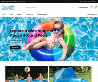 Mojenagroundpools.com(Mojena Ground Pools) Screenshot