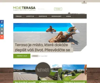 Mojeterasa.cz(Terasy) Screenshot