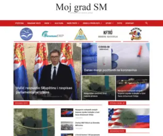 Mojgradsm.rs Screenshot