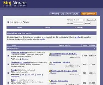 MojNovac.net(Moj Novac) Screenshot