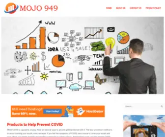 Mojo949.com(Mojo 949) Screenshot