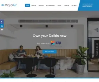 Mojoair.com.au(Mojo Air Pty Ltd) Screenshot