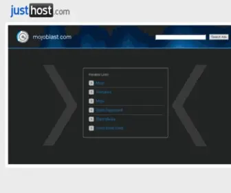 Mojoblast.com(Welcome) Screenshot