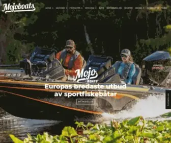 Mojoboats.se(Tracker Boats in Sweden) Screenshot