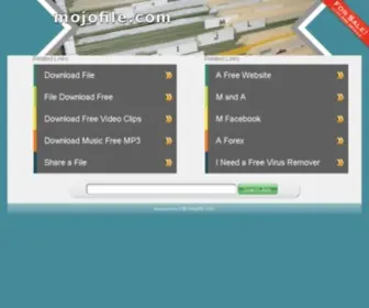 Mojofile.com(Feral Hosting) Screenshot