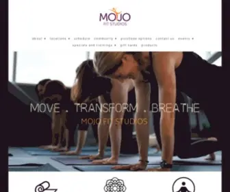 Mojofitstudios.com(Fargo, Moorhead, West Fargo, yoga, barre, hot yoga, downtown yoga) Screenshot