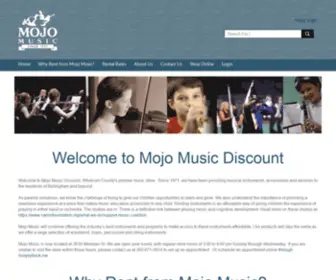 MojomusiCDiscount.com(Mojo's Music) Screenshot