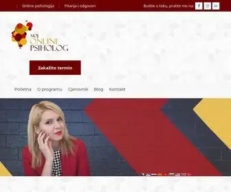 Mojonlinepsiholog.com(Online Psiholog) Screenshot