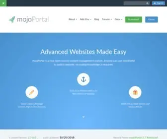 Mojoportal.com(Mojoportal) Screenshot