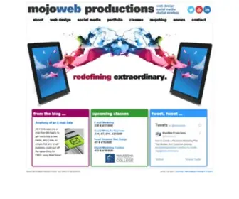 Mojoweb.com(Milwaukee Web Design) Screenshot