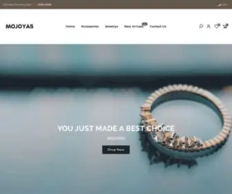 Mojoyas.com(Best Jewelry Choice) Screenshot