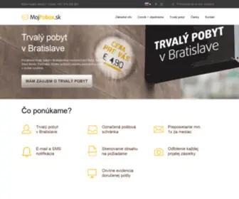 MojPobox.sk(Trvalý) Screenshot