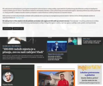 MojPortal.hr(Lokalne vijesti pretvara u globalne. Pokrivamo područje Bjelovarsko) Screenshot