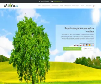 Mojra.cz(Psychologické poradenství) Screenshot