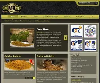 MojTababonab.com(MOJTABA BONAB GENERAL TRADING) Screenshot