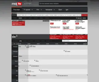 MojTvportal.si(Najbolj obsežen tedenski TV spored) Screenshot