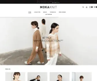 Mokaknit.com(Moka Knit) Screenshot