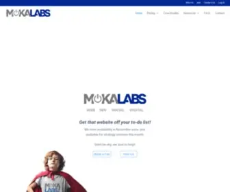 Mokalabs.com(Web Design for Small Business) Screenshot