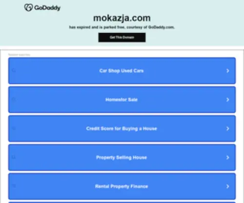MokazJa.com(Wyprzedaże) Screenshot