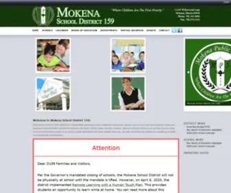 Mokena159.org(Mokena School District 159) Screenshot