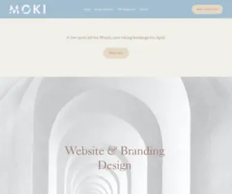 Mokii.co(Moki Web & Branding Design) Screenshot