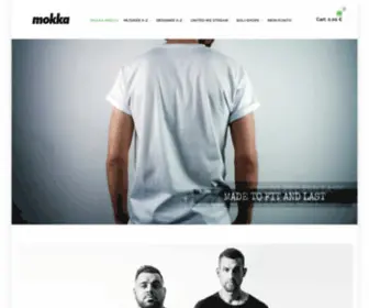 Mokka-Merch.com(Offizielles Merch von Musikern und Designern. NEU) Screenshot