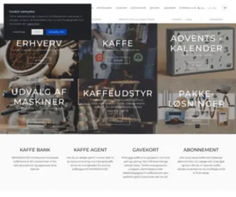 Mokkahouse.dk(Kaffebønner fra MOKKAHOUSE) Screenshot