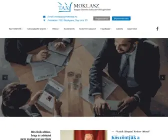 Moklasz.hu(Magyar Okleveles Adószakértők Egyesülete) Screenshot