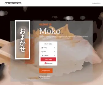 Mokonyc.com(Omakase in the East Village) Screenshot