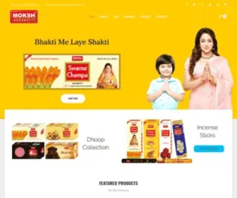 Mokshagarbatti.in(Moksh Agarbatti) Screenshot