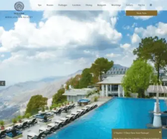 Mokshaspa.com(Moksha Resort) Screenshot