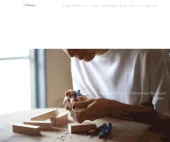 Mokuomo.com(Hand Crafted Woodwork) Screenshot