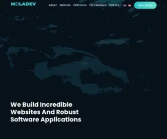 Moladev.com(Web Design Agency London) Screenshot