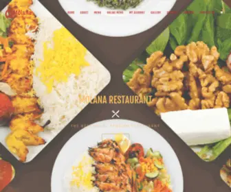 Molanarestaurant.co.uk(Persian Restaurant) Screenshot