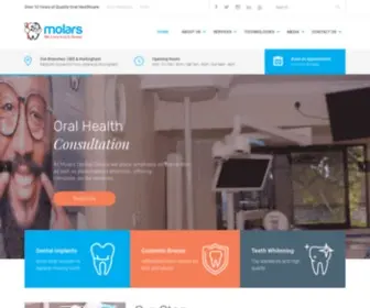 Molars.co.ke(Molars Dental Clinic) Screenshot