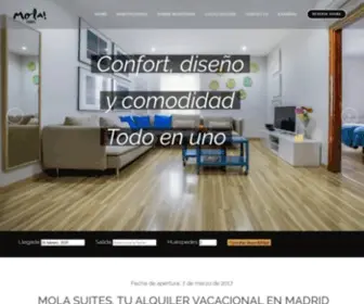 Molasuites.com(Mola suites en el centro de Madrid) Screenshot