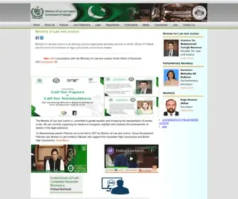 Molaw.gov.pk(Molaw) Screenshot