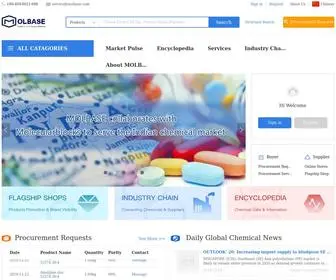 Molbase.com(Chemical Search and Share) Screenshot