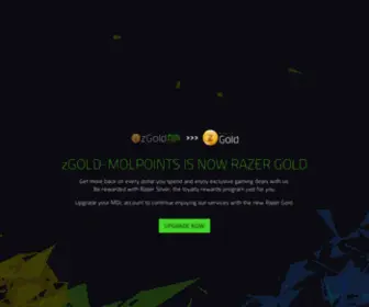 Mol.com(ZGOLD-MOLPOINTS IS NOW RAZER GOLD) Screenshot