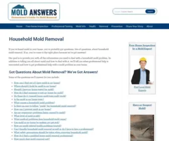 Mold-Answers.com(Household Mold Removal .......Answers To Your Questions) Screenshot